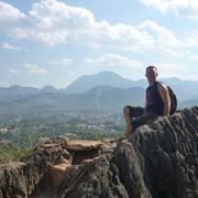 View from mount Phousi