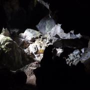 Blue lagoon cave