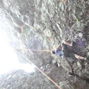 Rock climbing