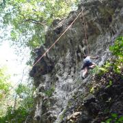 Rock climbing