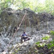 Rock climbing