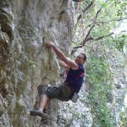 Rock climbing
