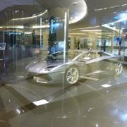 In the mall