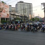 Motorbike traffic